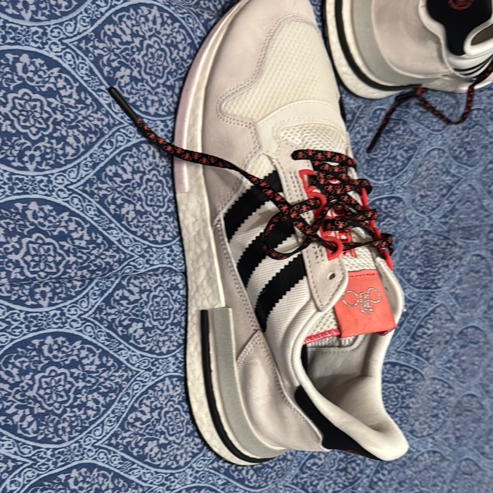 Adidas White and Black Sneakers